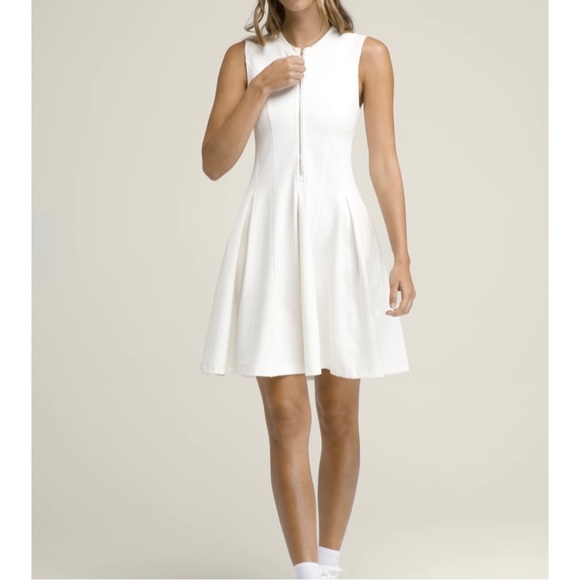 Lauren Ralph Lauren Women’s Fit & Flare Ponte Dress In Red Size 8 - Picture 7 of 7